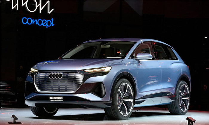 奥迪首款A+级纯电动SUV MEB平台打造奥迪Q4 e-tron  第1张