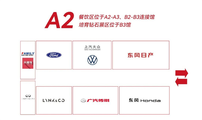 2024华中武汉车展展位分布及亮点  第2张